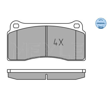 Sada brzdových destiček, kotoučová brzda Meyle 025 232 9318