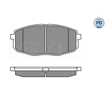 Sada brzdových destiček, kotoučová brzda MEYLE 025 239 6617/PD