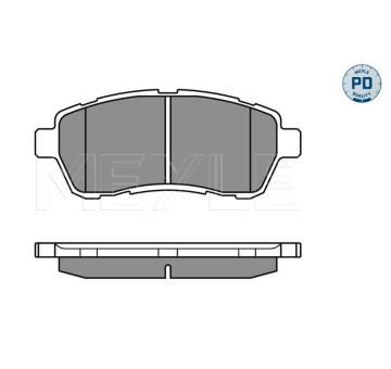 Sada brzdových destiček, kotoučová brzda MEYLE 025 242 8316/PD