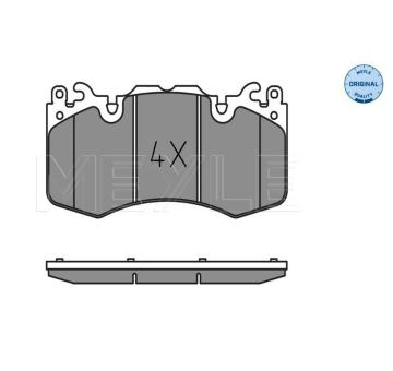 Sada brzdových destiček, kotoučová brzda MEYLE 025 246 5916