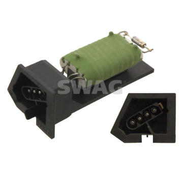 Odpor, vnitřní tlakový ventilátor SWAG 20 92 9519