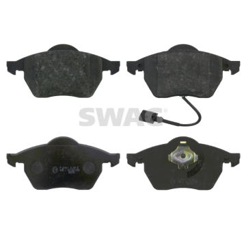Sada brzdových destiček, kotoučová brzda SWAG 30 91 6334