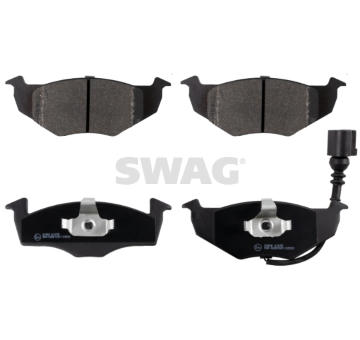 Sada brzdových destiček, kotoučová brzda SWAG 30 91 6482