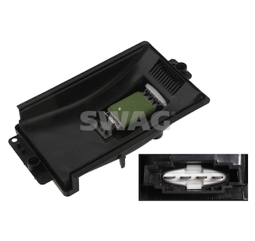 Odpor, vnitřní tlakový ventilátor SWAG 30 93 3154
