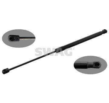 Pneumatická pružina, zavazadlový / nákladový prostor SWAG 30 94 7070