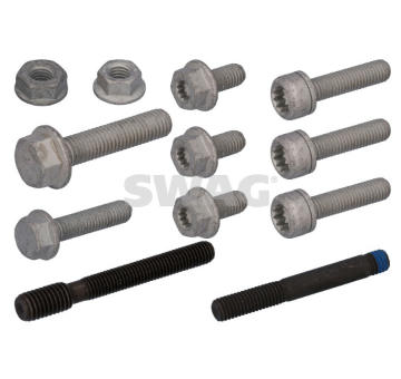 Montazni sada, napinaci/vodici kladka (ozubeny remen) SWAG 33 10 7946