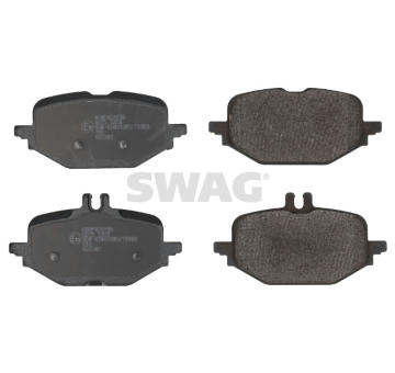 Sada brzdových destiček, kotoučová brzda SWAG 33 11 0920