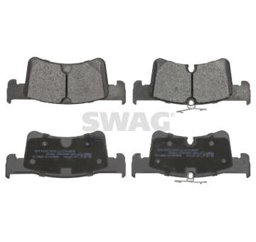 Sada brzdových destiček, kotoučová brzda SWAG 33 11 2156