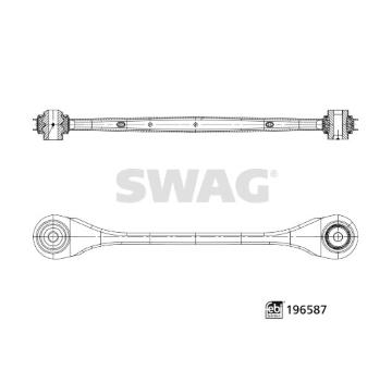 Řídicí páka, zavěšení kol SWAG 33 11 2252