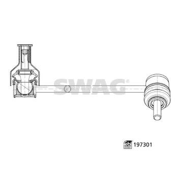 Tyc/vzpera, stabilisator SWAG 33 11 2555
