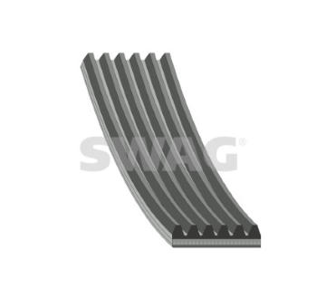 ozubený klínový řemen SWAG 33 11 3407