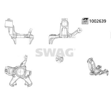 Cep napravy, zaveseni kol SWAG 33 11 4297