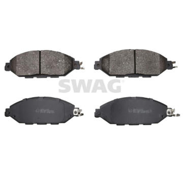 Sada brzdových destiček, kotoučová brzda SWAG 33 11 4317