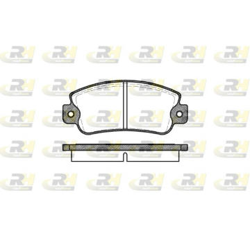 Sada brzdových destiček, kotoučová brzda ROADHOUSE 2025.20
