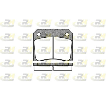 Sada brzdových destiček, kotoučová brzda ROADHOUSE 2036.00