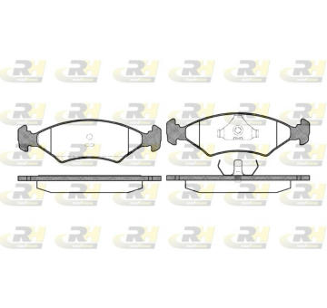 Sada brzdových destiček, kotoučová brzda ROADHOUSE 2119.20