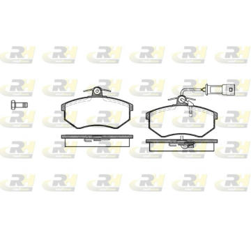 Sada brzdových destiček, kotoučová brzda ROADHOUSE 2134.02