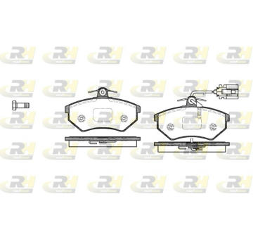 Sada brzdových destiček, kotoučová brzda ROADHOUSE 2134.82