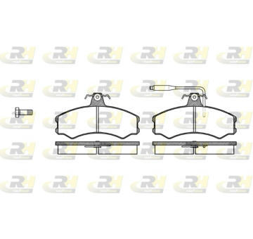 Sada brzdových destiček, kotoučová brzda ROADHOUSE 2143.02