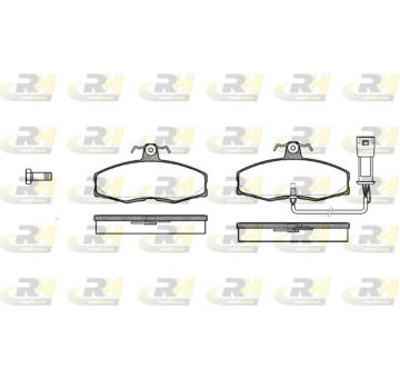 Sada brzdových destiček, kotoučová brzda ROADHOUSE 2154.02