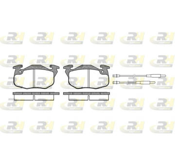 Sada brzdových destiček, kotoučová brzda ROADHOUSE 2192.34
