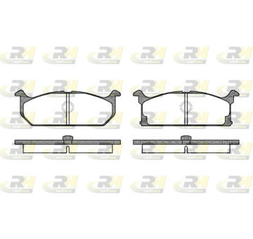 Sada brzdových destiček, kotoučová brzda ROADHOUSE 2194.00