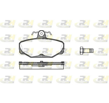 Sada brzdových destiček, kotoučová brzda ROADHOUSE 2205.00