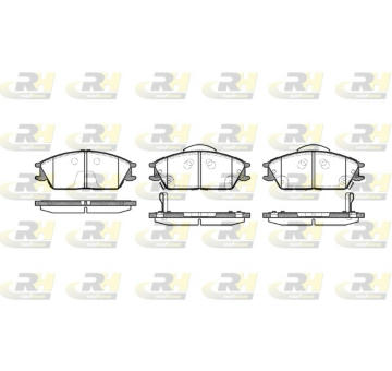 Sada brzdových destiček, kotoučová brzda ROADHOUSE 2224.22