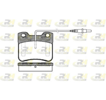 Sada brzdových destiček, kotoučová brzda ROADHOUSE 2247.24