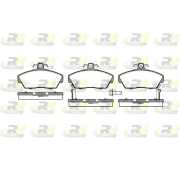 Sada brzdových destiček, kotoučová brzda ROADHOUSE 2330.02