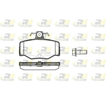 Sada brzdových destiček, kotoučová brzda ROADHOUSE 2343.00