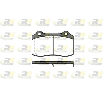 Sada brzdových destiček, kotoučová brzda ROADHOUSE 2434.30