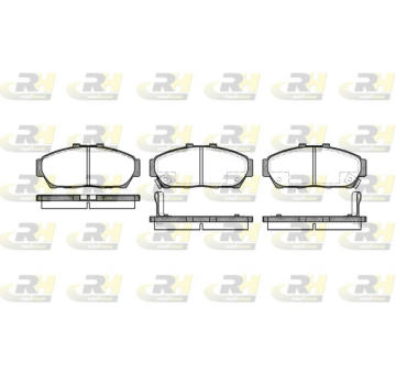 Sada brzdových destiček, kotoučová brzda ROADHOUSE 2464.02