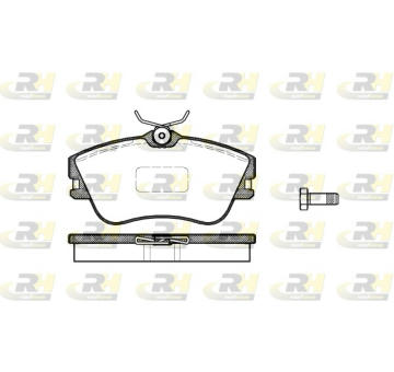 Sada brzdových destiček, kotoučová brzda ROADHOUSE 2480.00
