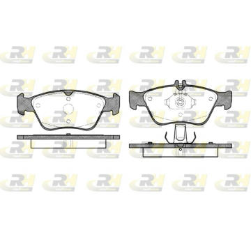 Sada brzdových destiček, kotoučová brzda ROADHOUSE 2586.00