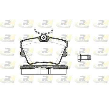 Sada brzdových destiček, kotoučová brzda ROADHOUSE 2591.00