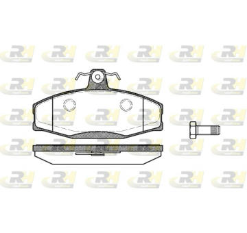 Sada brzdových destiček, kotoučová brzda ROADHOUSE 2620.20