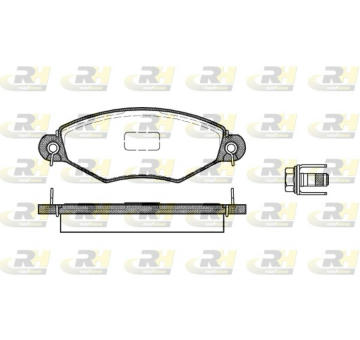 Sada brzdových destiček, kotoučová brzda ROADHOUSE 2643.10