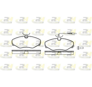 Sada brzdových destiček, kotoučová brzda ROADHOUSE 2834.01