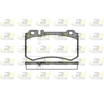 Sada brzdových destiček, kotoučová brzda ROADHOUSE 2993.00
