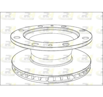 Brzdový kotouč ROADHOUSE NSX1014.20