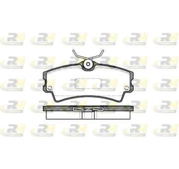 Sada brzdových destiček, kotoučová brzda ROADHOUSE 21104.00