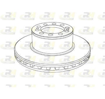 Brzdový kotouč ROADHOUSE NSX1157.20