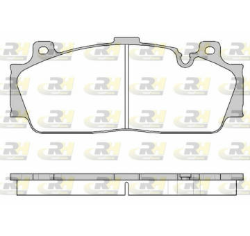 Sada brzdových destiček, kotoučová brzda ROADHOUSE 21543.10