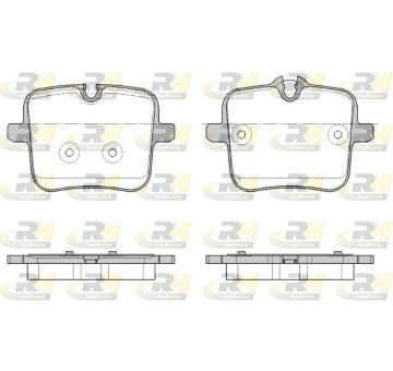 Sada brzdových destiček, kotoučová brzda ROADHOUSE 21954.00