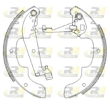 Brzdové pakny ROADHOUSE 4071.00