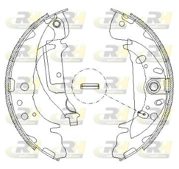 Brzdové čeľuste ROADHOUSE 4089.01