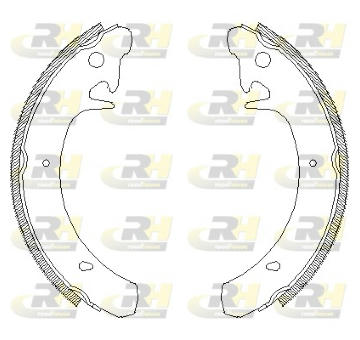 Brzdové pakny ROADHOUSE 4129.00
