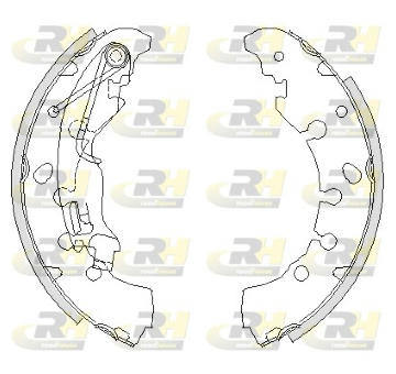 Brzdové pakny ROADHOUSE 4161.00