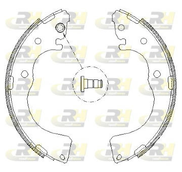 Brzdové čeľuste ROADHOUSE 4171.00